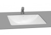 Раковина VITRA S50 (С50) 530х415, прямоугольная, с переливом, встраиваемая снизу
