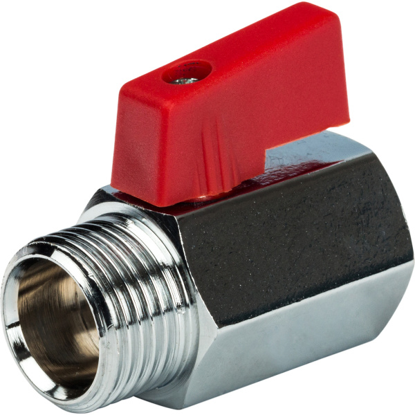 Кран шар. STOUT 1/2" ВР-НР Мини